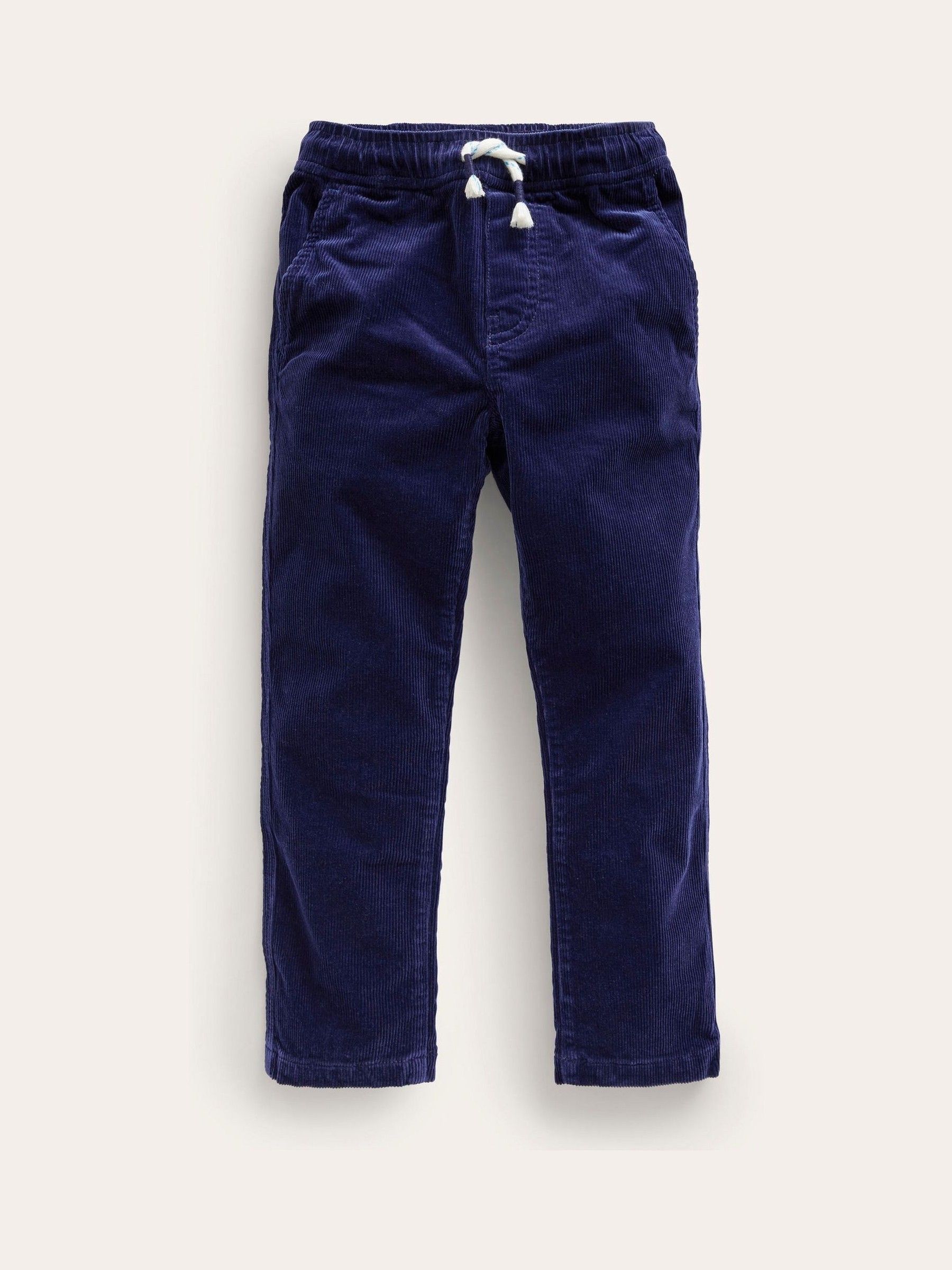 Boden slim fit broek met elastische taille