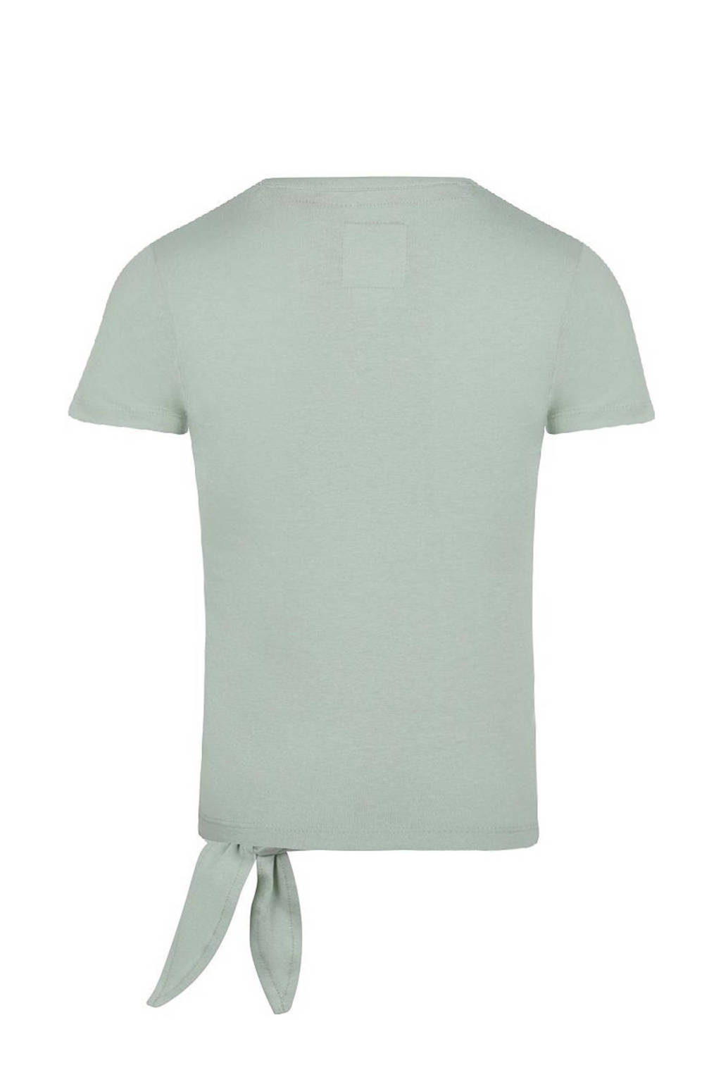 Koko Noko T-shirt met all over print groen