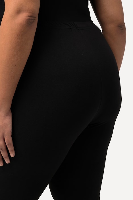 Hose, Yogahose, Jersey, ausgestelltes Bein, Elastikbund