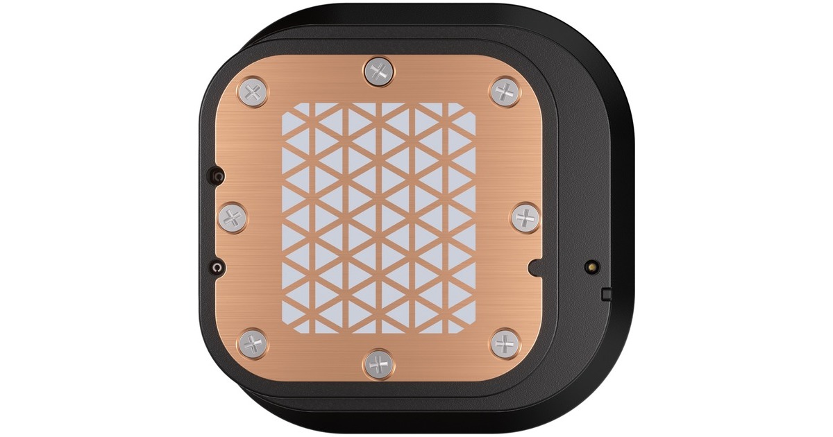 CorsairiCUE LINK H100i LCD Liquid CPU Cooler waterkoeling  (Zwart)
