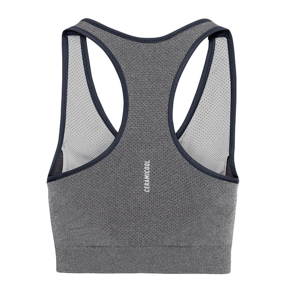 Odlo SEAMLESS MEDIUM CERAMICOOL - Brassière Femme odlo silver grey melange