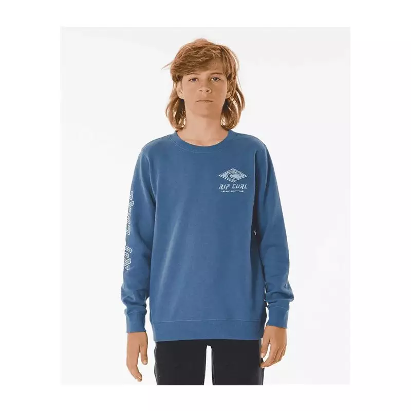 Sweat junior RIPCURL Pure Surf Crew -Boy Vintage Navy