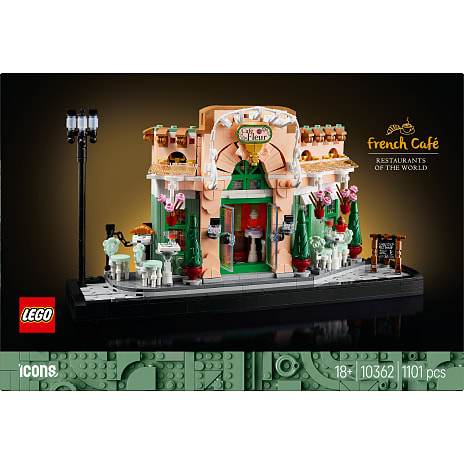 LEGO Icons Fransk café Parisermodel 10362