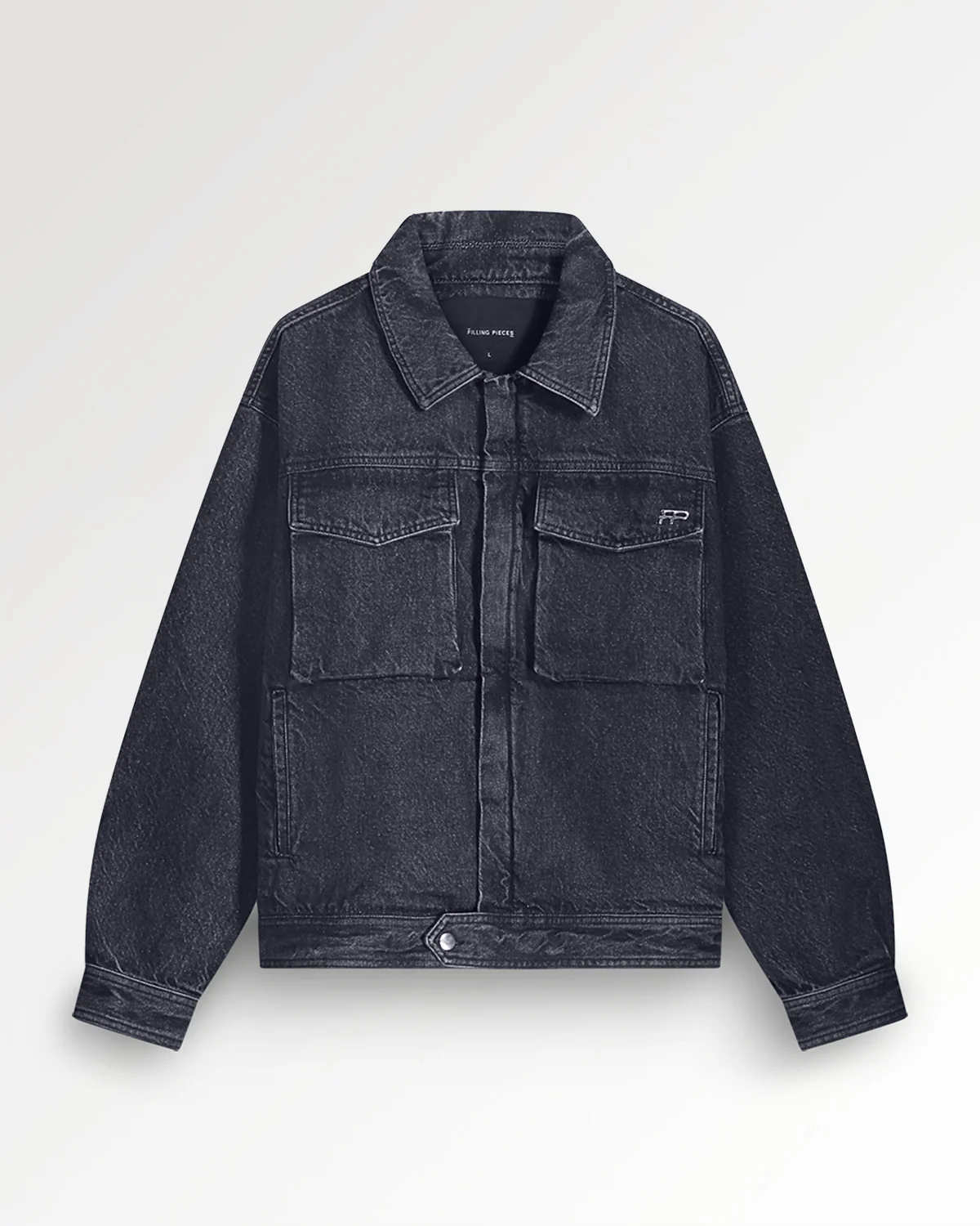 Denim Jacket Washed Black