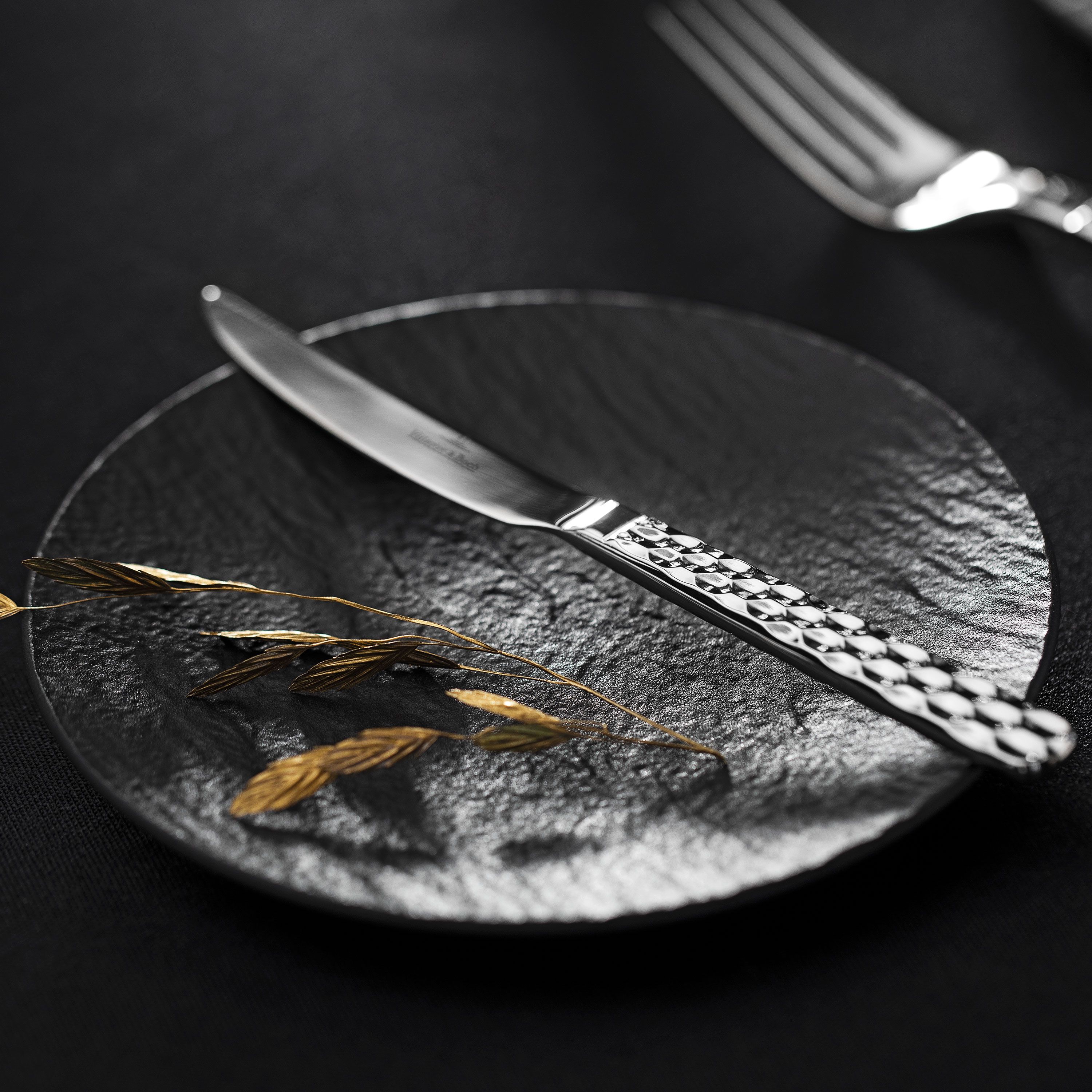 Manufacture Bread plate Black, 6.2'', Premium Porcelain