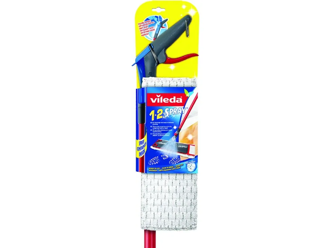 Vileda 1-2 Spray, Rød
