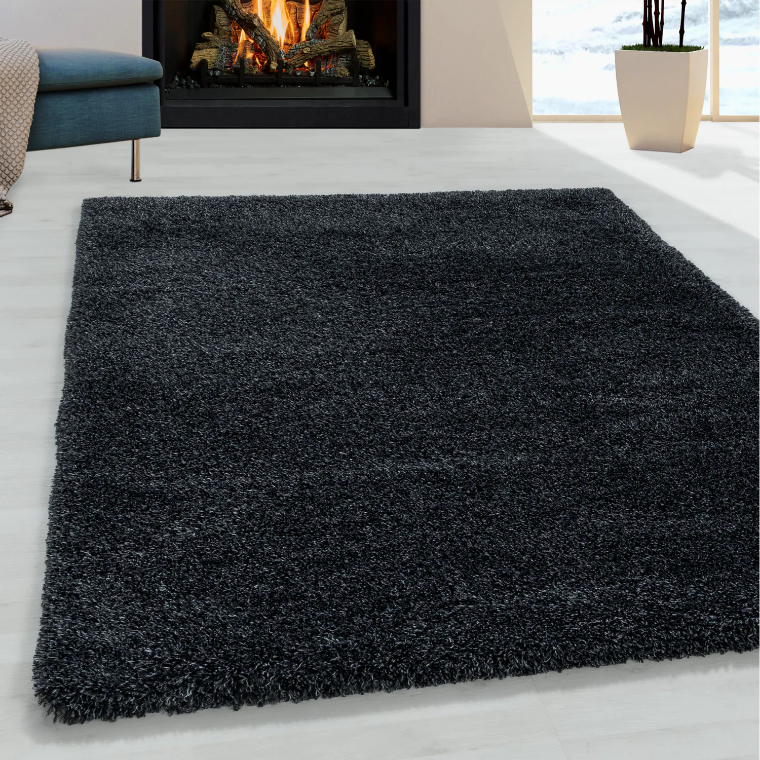 Wunderschöne Shaggy Hochflor Langflor 30mm Shaggy Teppich in Verschiedene Farben