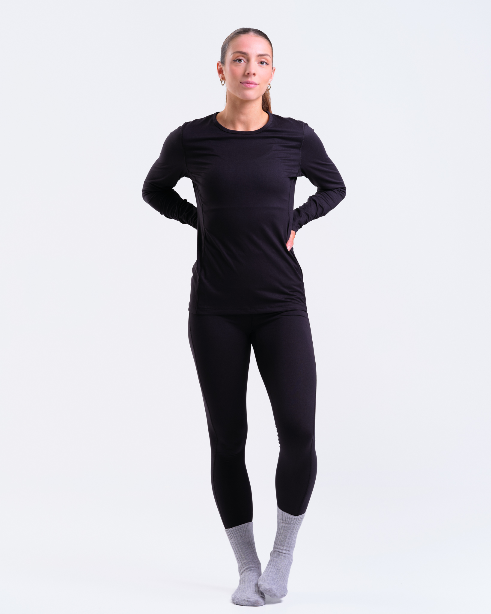LEVITY Versatile Synthetic Baselayer LS Black