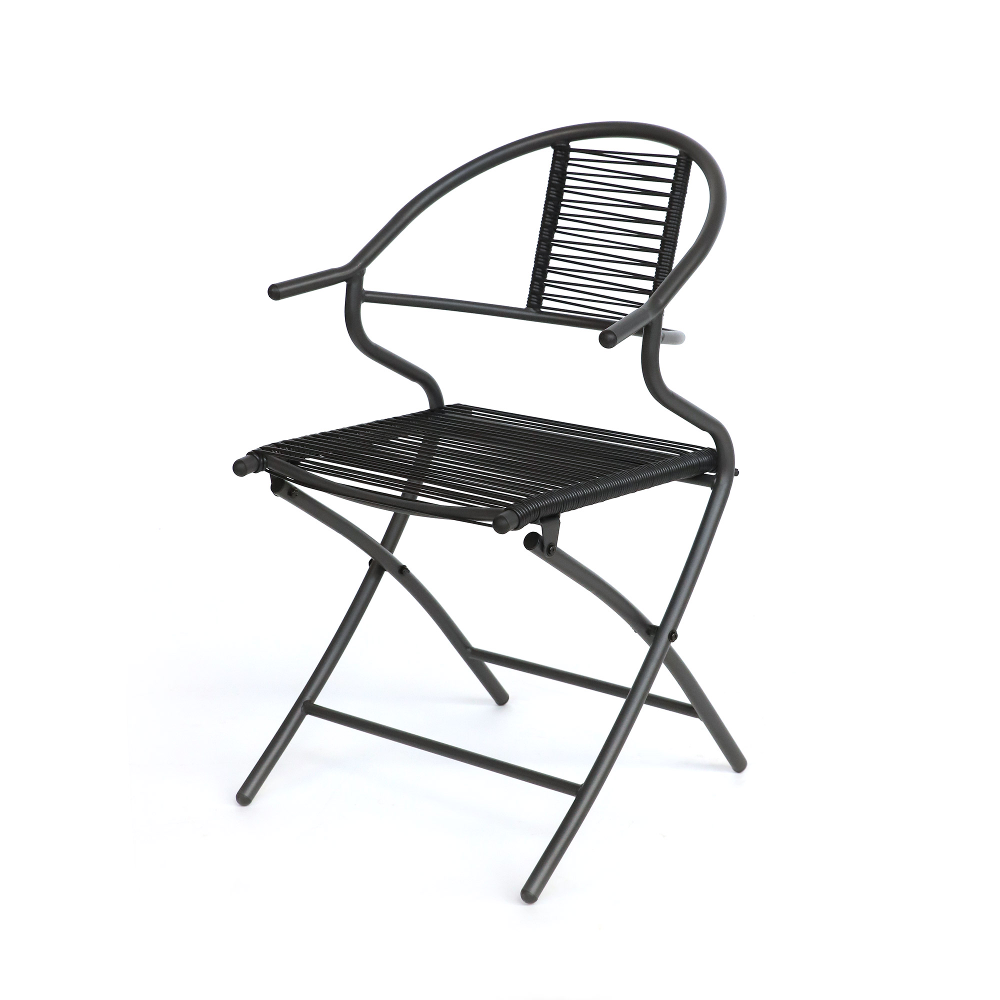 Gartenstuhl 'Gatwick', klappbar, schwarz, B 58 cm, H 76 cm, L 62,5 cm günstig bestellen