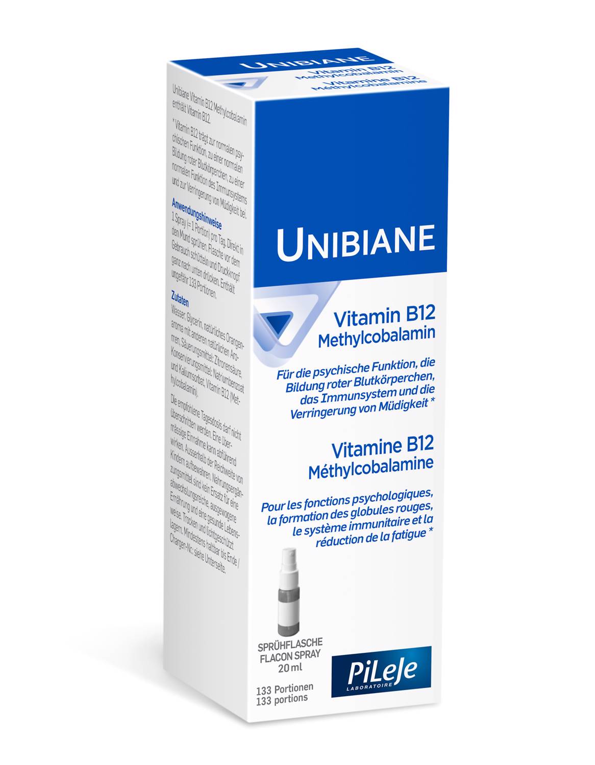 UNIBIANE Vitamin B12<br>20 ml, Spray, Spray