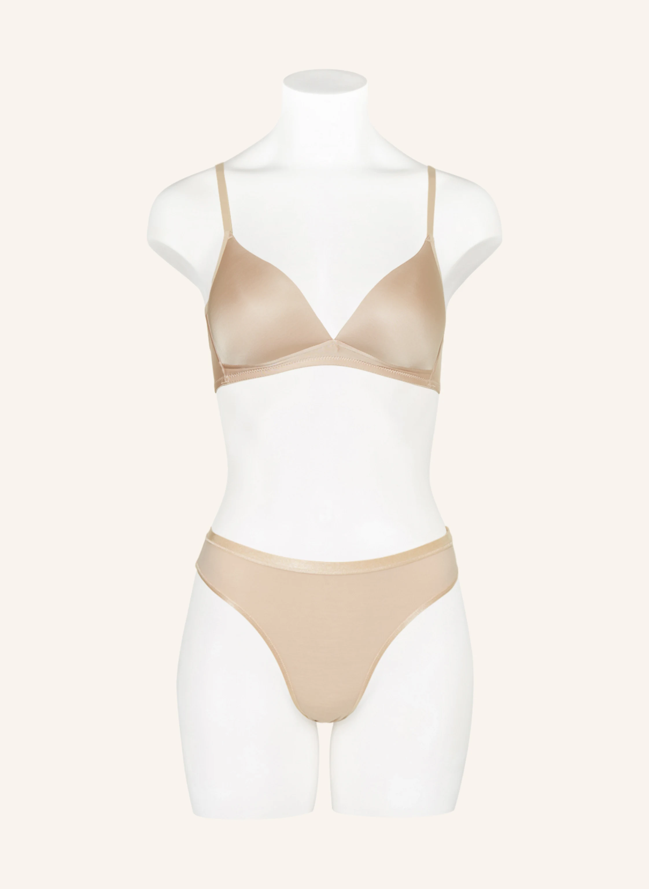 HANRO Schalen-BH SATIN DELUXE aus Satin