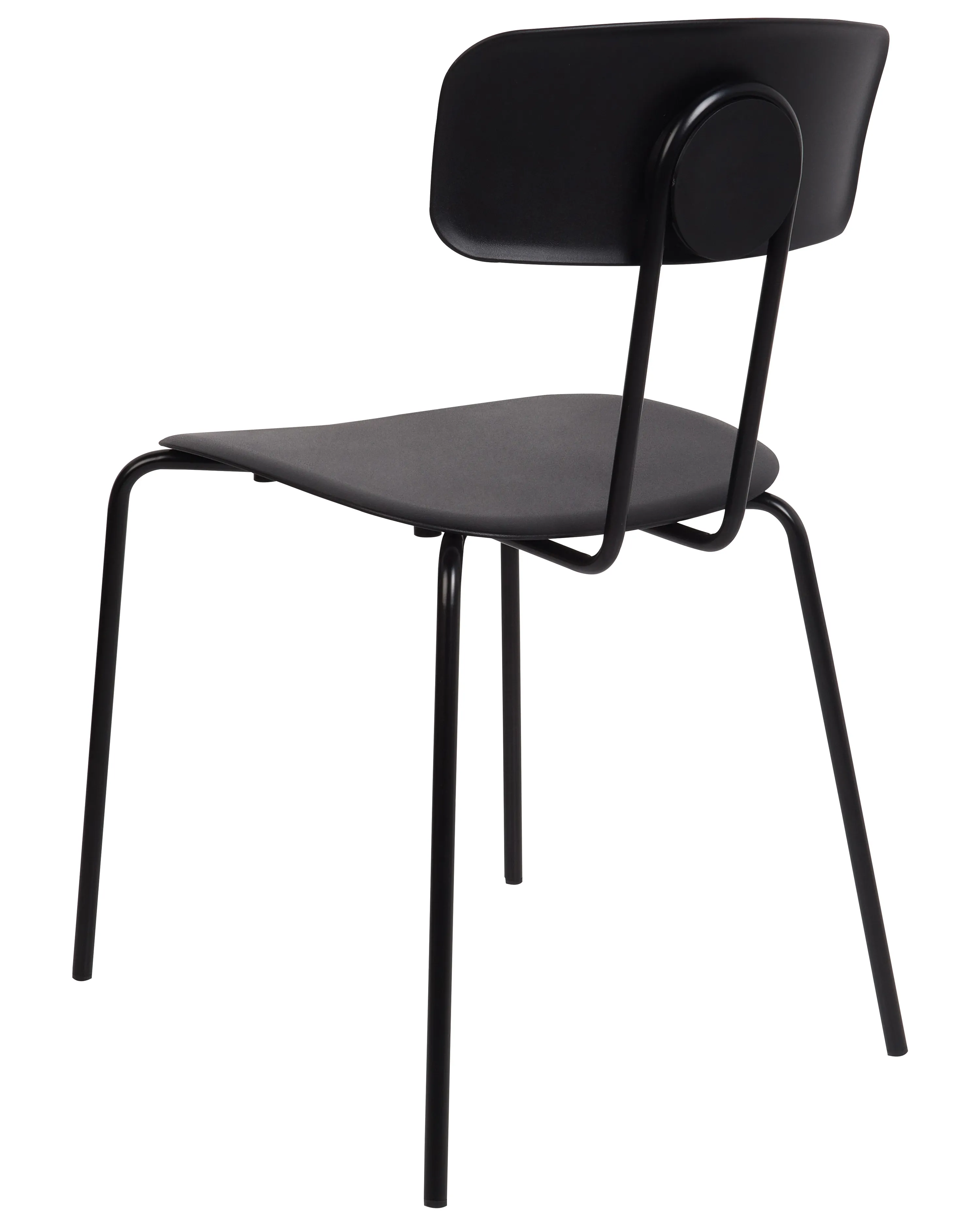 Set van 2 eetkamerstoelen SIBLEY Zwart