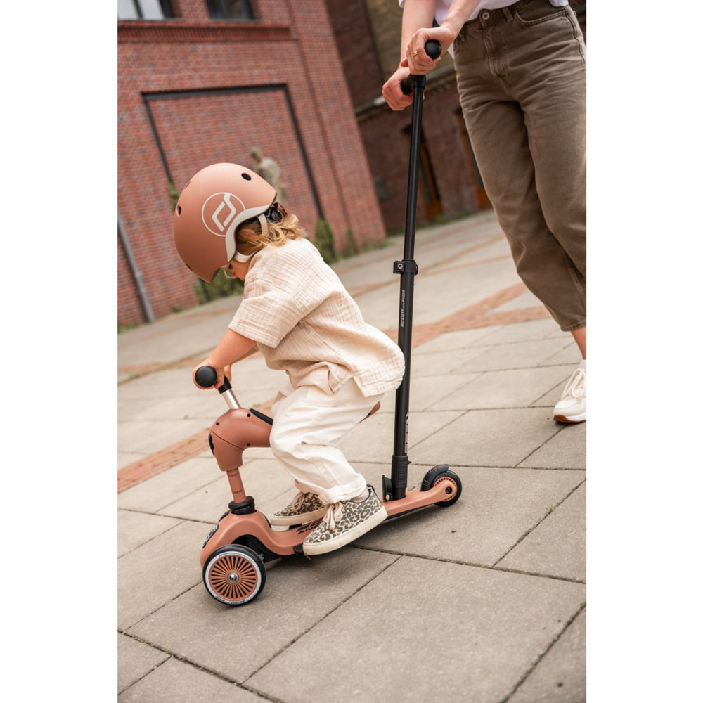 Køb Scoot and Ride Mocca Highwaykick 1 Push&Go