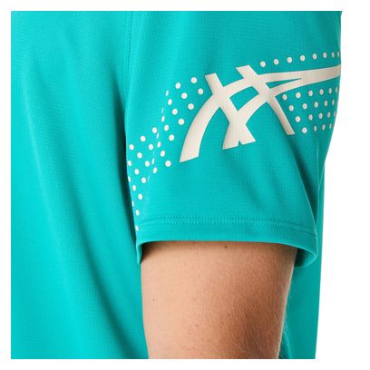 Maillot manches courtes Asics Icon Bleu Homme