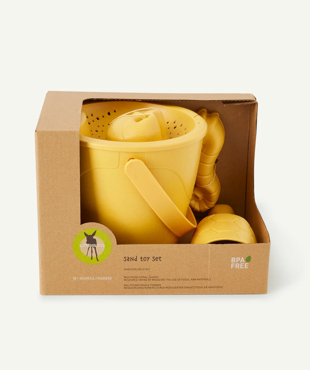 LASSIGSET 5 JOUETS DE SABLE JAUNE