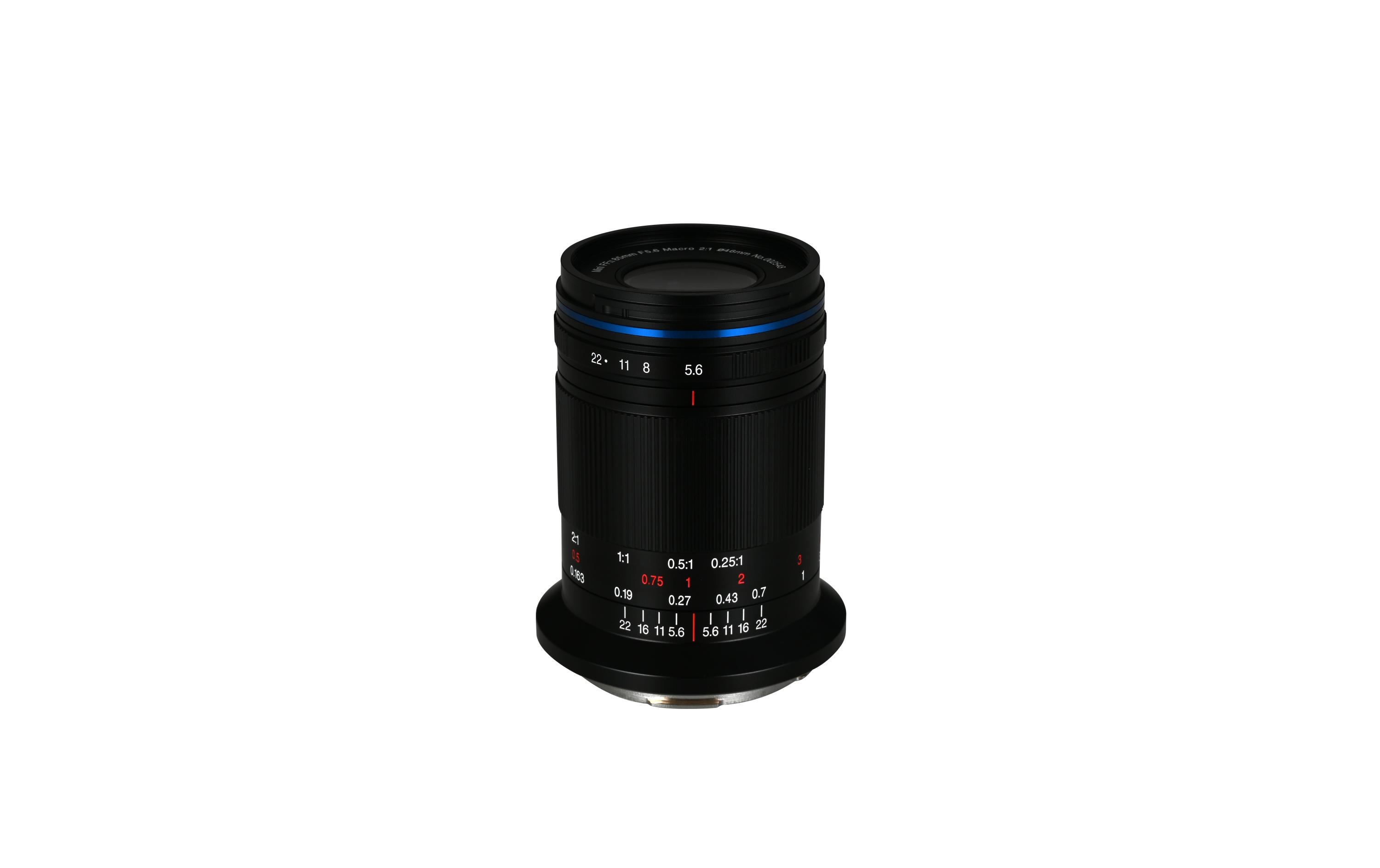 Festbrennweite 85 mm f/5.6 2X APO – L-Mount<br>Leichtes Makroobjektiv für Vollformat Kameras