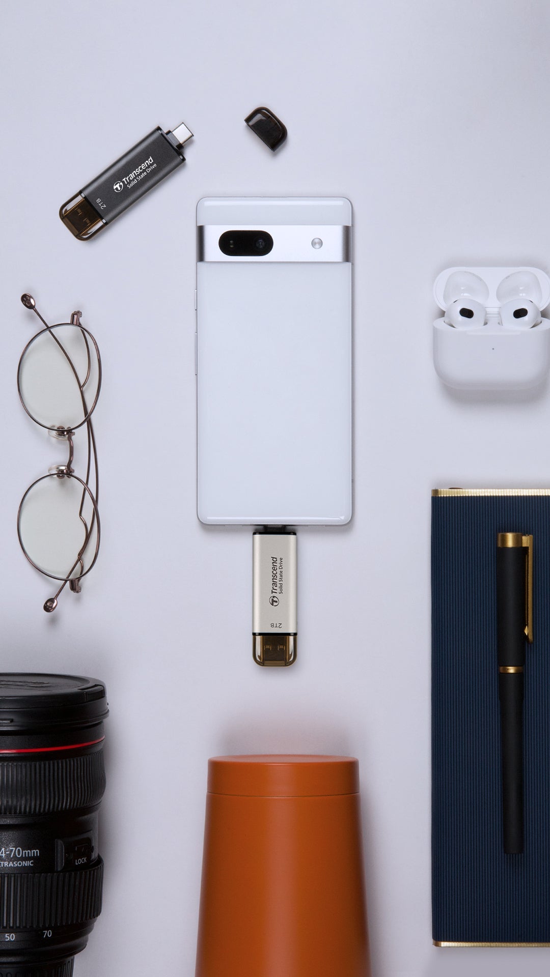Transcend ESD310S externe SSD 10 Gbps USB-C/A 512 GB