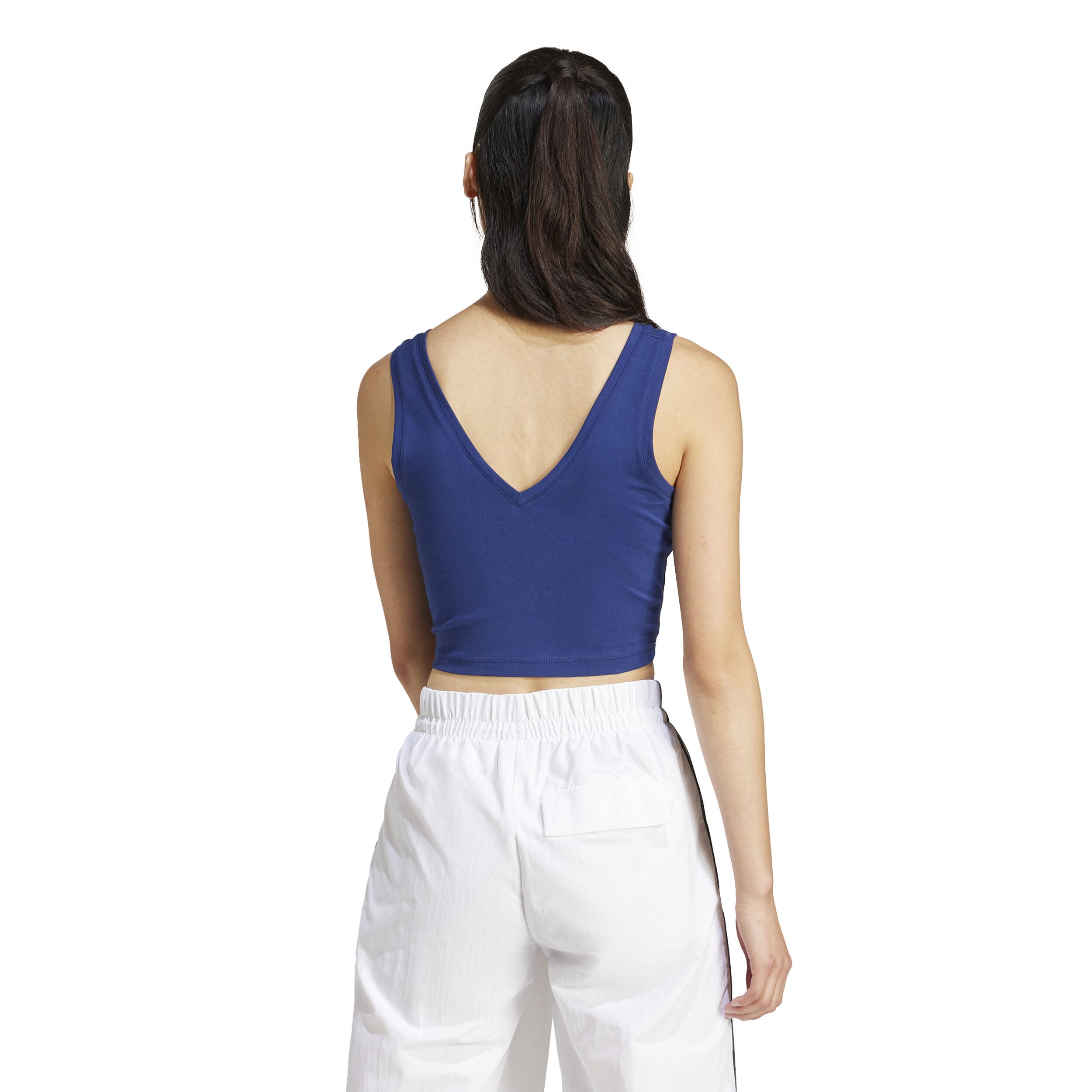 adidas Essentials Small Logo Débardeur Tank Top Femmes - Bleu Foncé