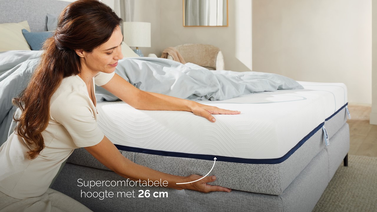 B Bright Platinum Coolmax 100, 200 en 300 matras groen
