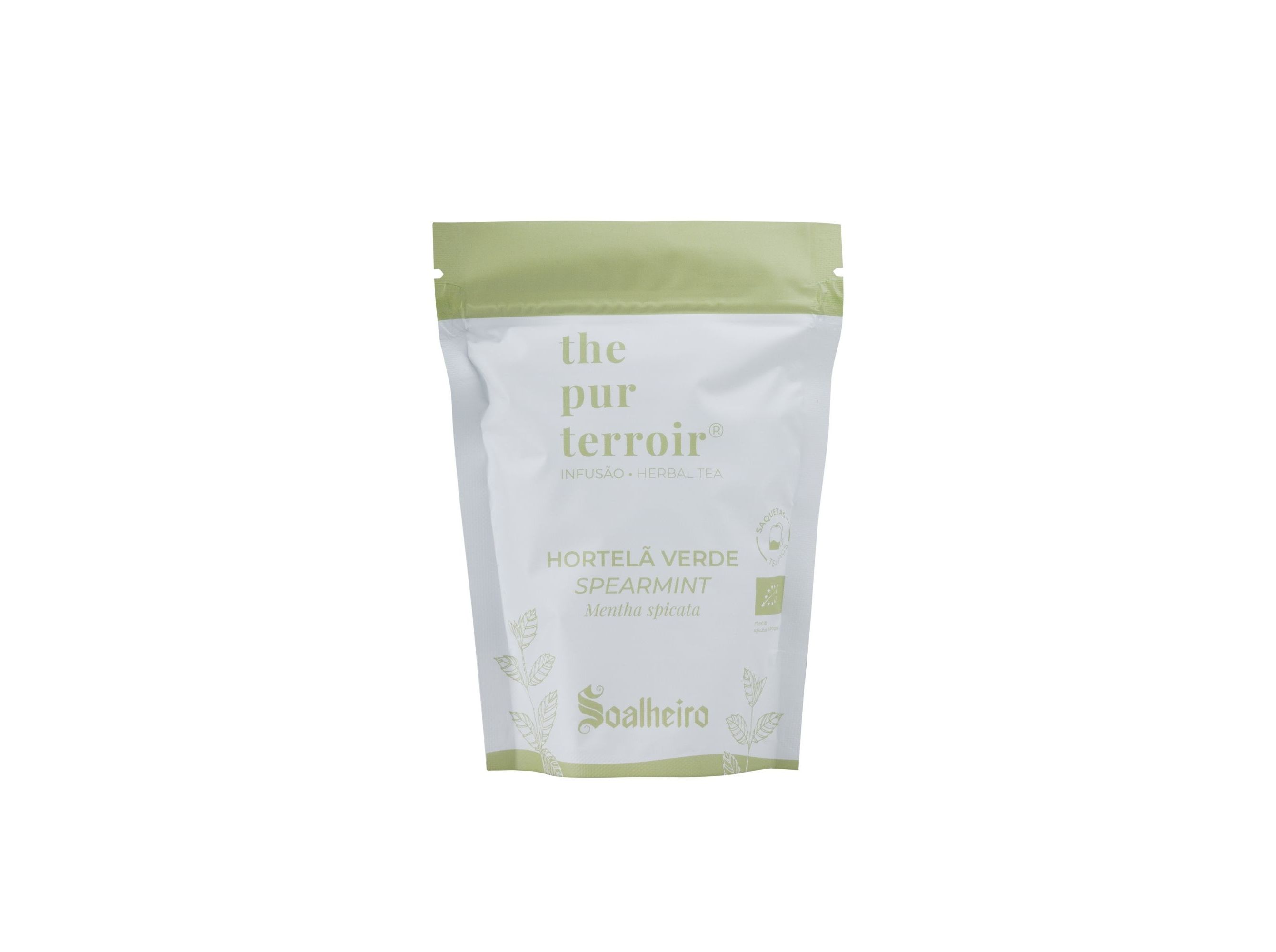 INFUSÃO QTª SOALHEIRO HORTELÃ VERDE BIO 20 SAQ