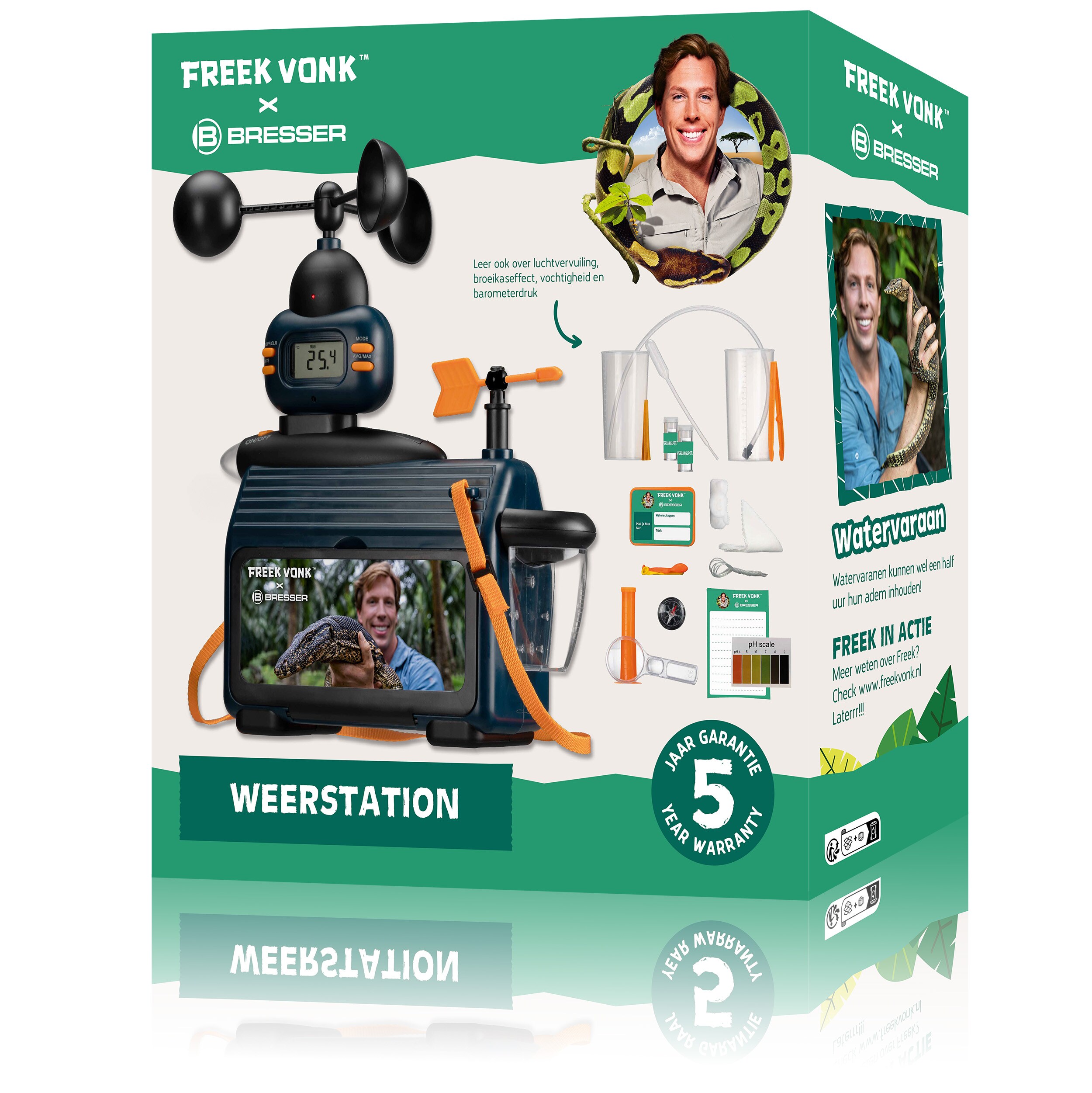 FREEK VONK x BRESSER Kinder-Wetterstation