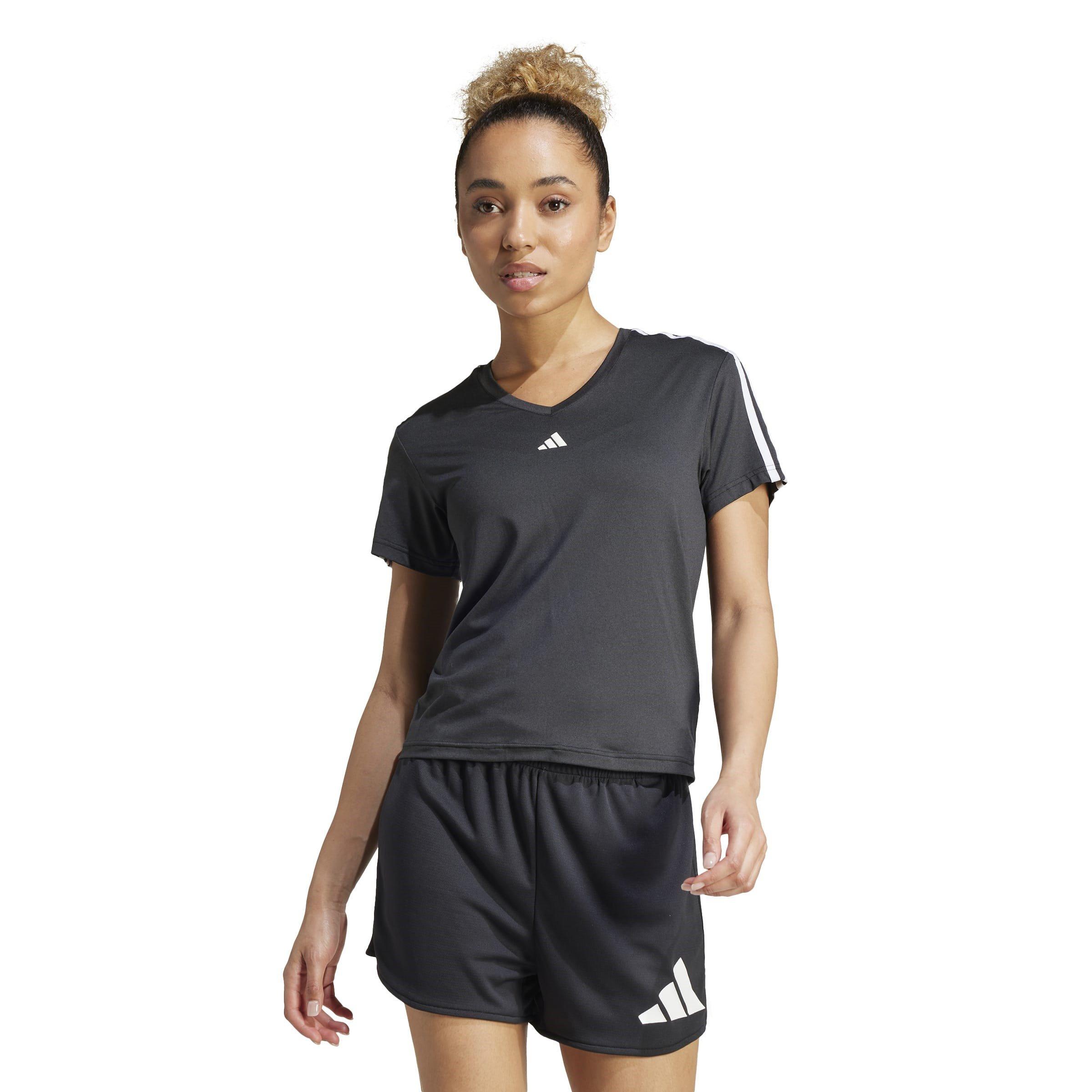 adidas Essentials 3 Stripes T Shirt Womens