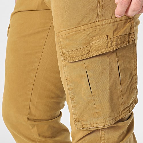 Pantalon Cargo Jaune Moutarde