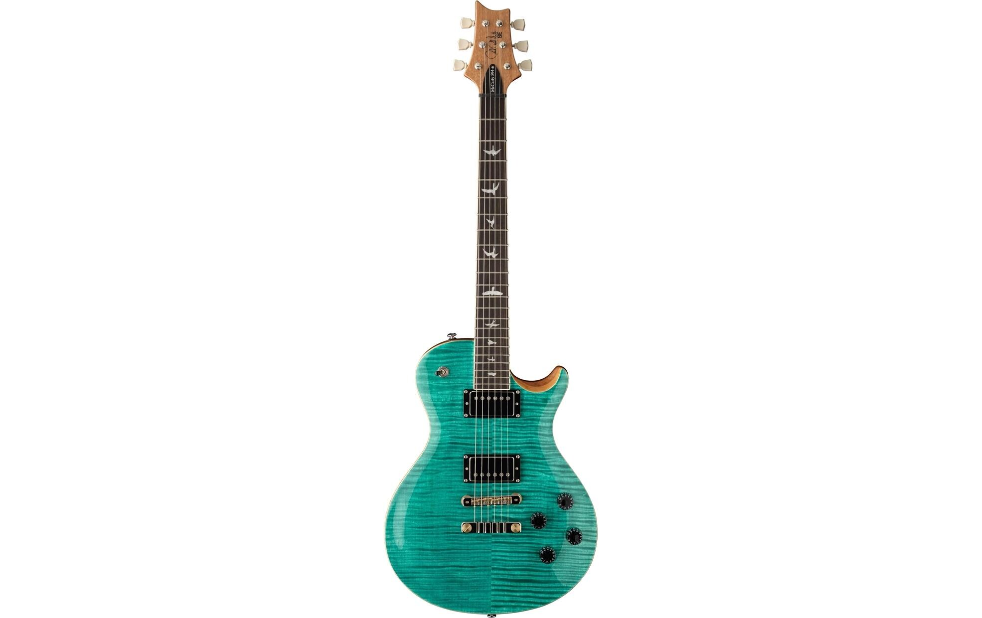 E-Gitarre SE McCarty 594 SC Turquoise<br>E-Gitarre mit Humbucker-Pickups und Vintage-Sound