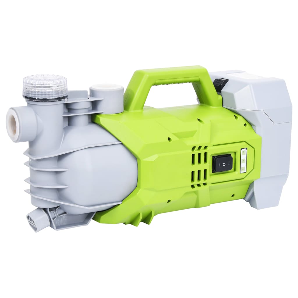 Pompe de jardin sans cordon 180 w 2 800 l/h
