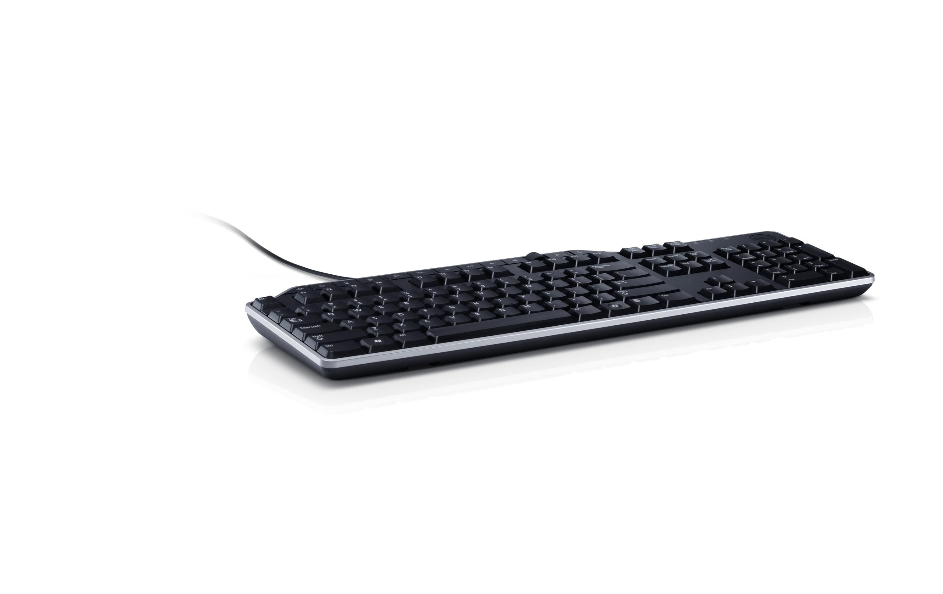 Tastatur KB522 US-LayoutVerkabelte USB-Tastatur für den professionellen Einsatz