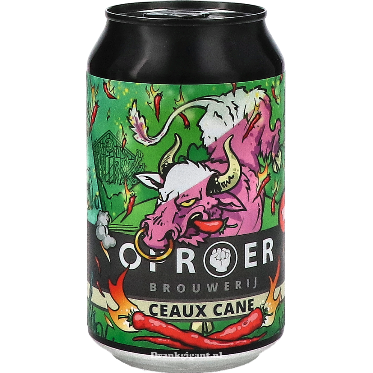 Oproer Ceaux Cane Smoked Pepper Imperial Pale Ale 33 cl