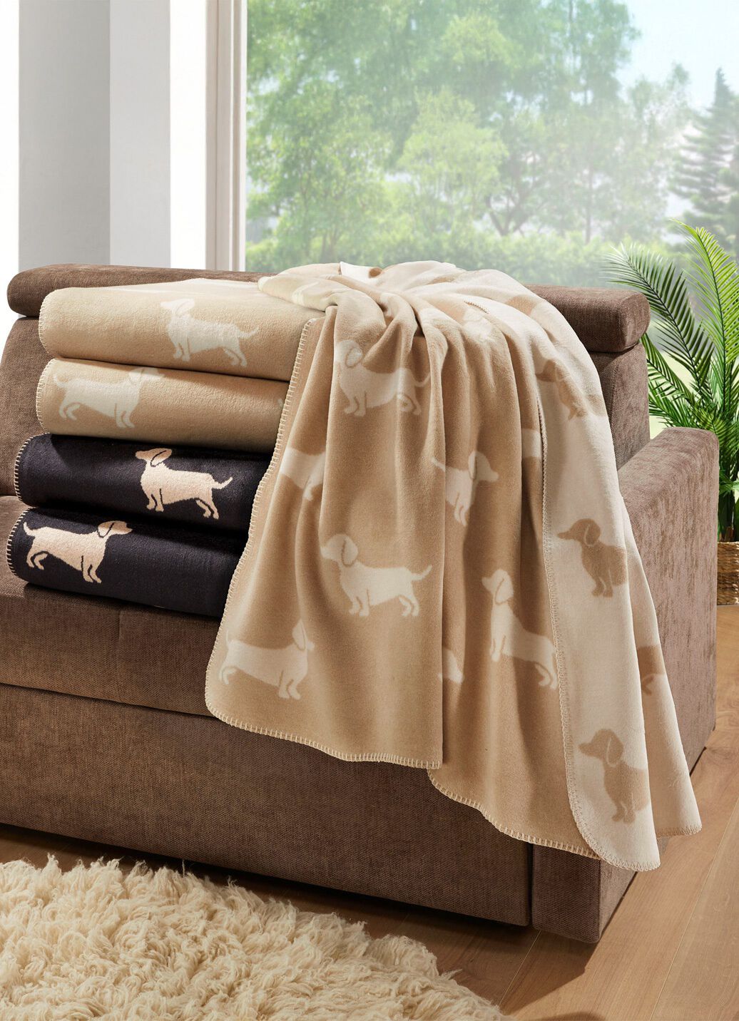 Kuschelige Wohnaccessoires mit Dackelmotiven