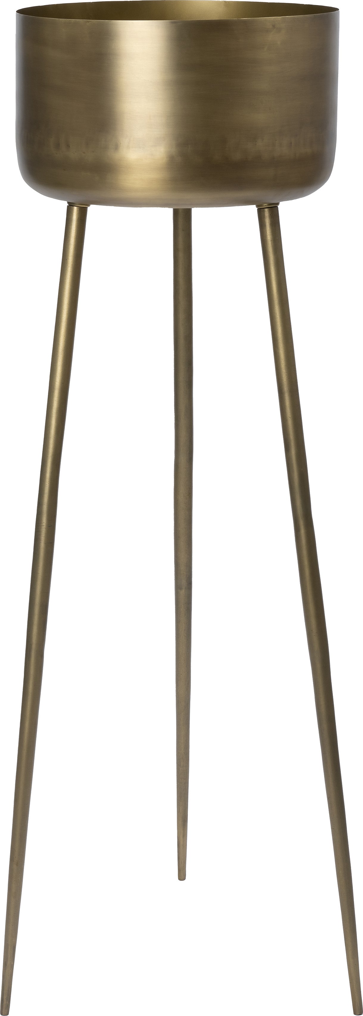 Intratuin bloempot op poten Falle messing D 45 H 140 cm