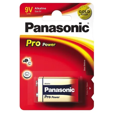 Parasonic Batterie Alkaline Pro Power 9V Block 6LR61