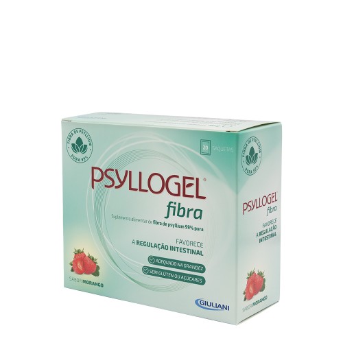 Psyllogel Fibra Morango 20 saquetas