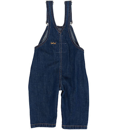 Copenhagen Colors Latzhosen - Dark Indigo Blue Gewaschen