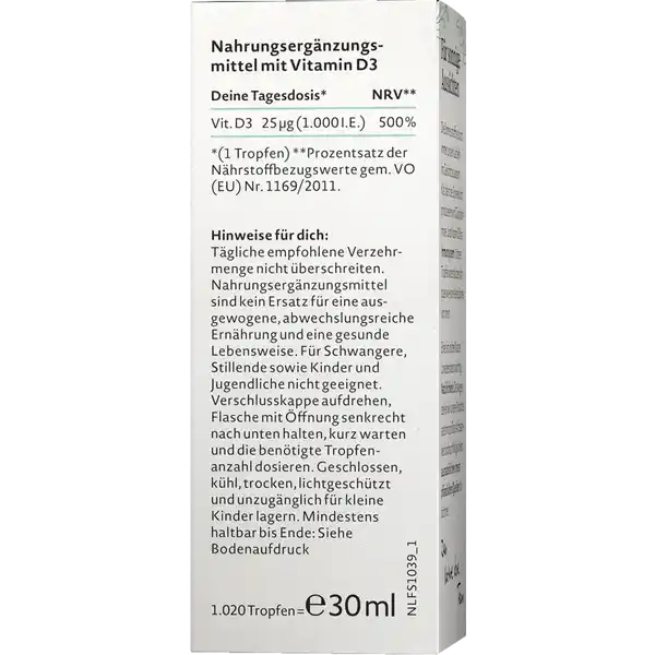 Vitamin D3 Tropfen