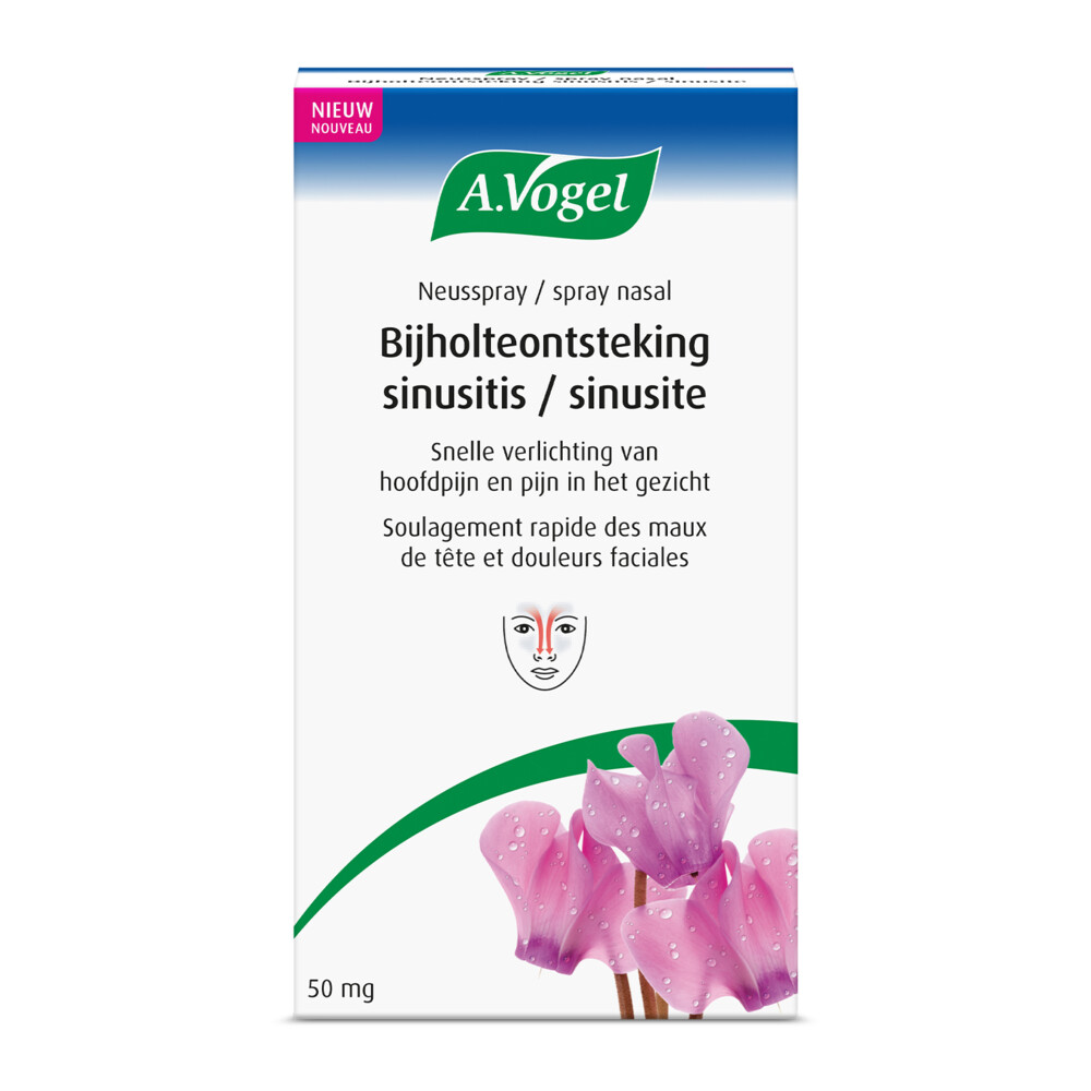 A.Vogel Neusspray Bijholteontsteking50 mg