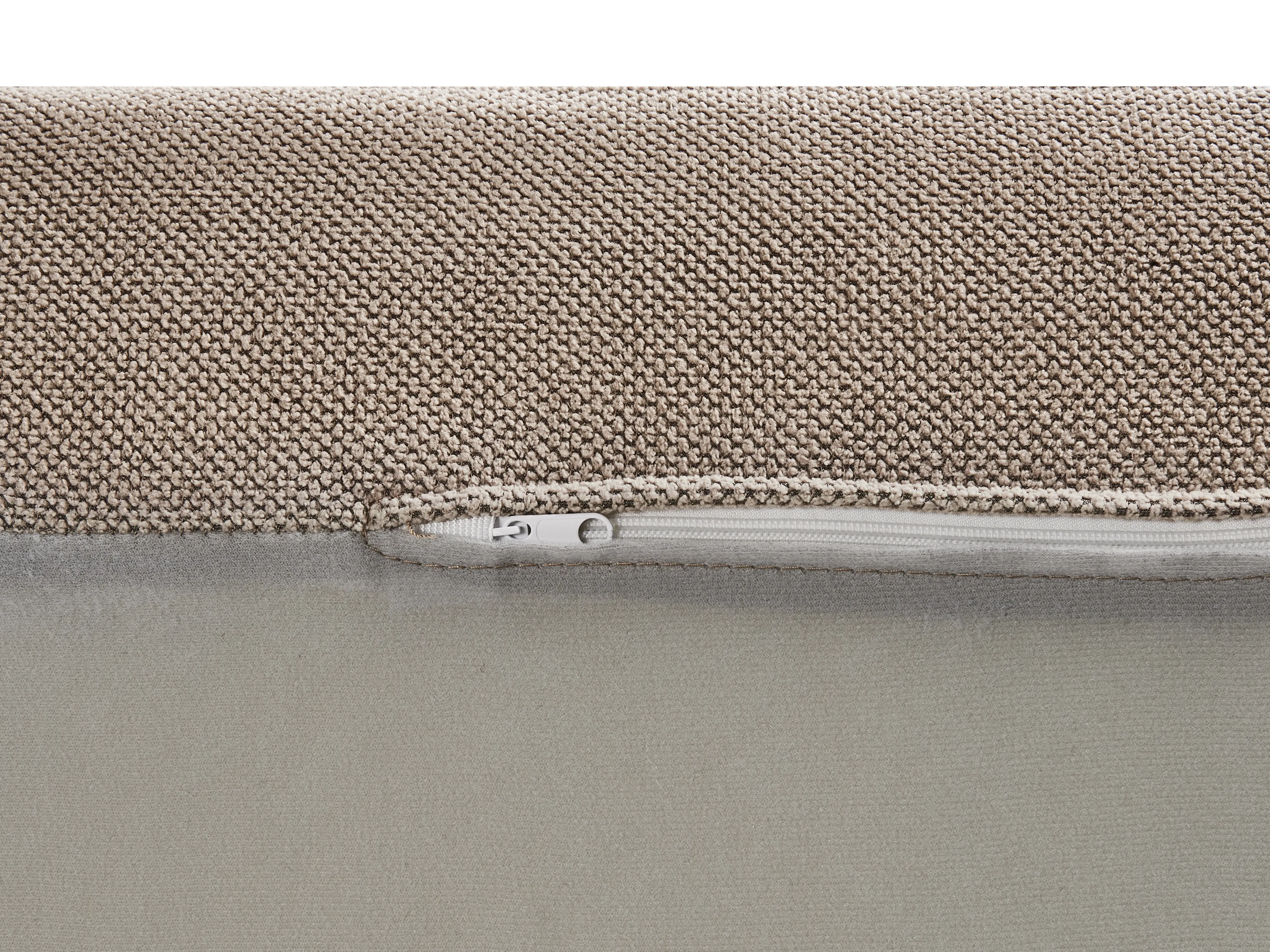 Chaise longue VIZILLE Stof Taupe