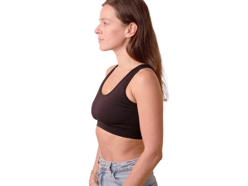 Anodyne Körperhaltungs-BH, Damen, schwarz Grösse XL Bustier, BH zur Körperhaltung