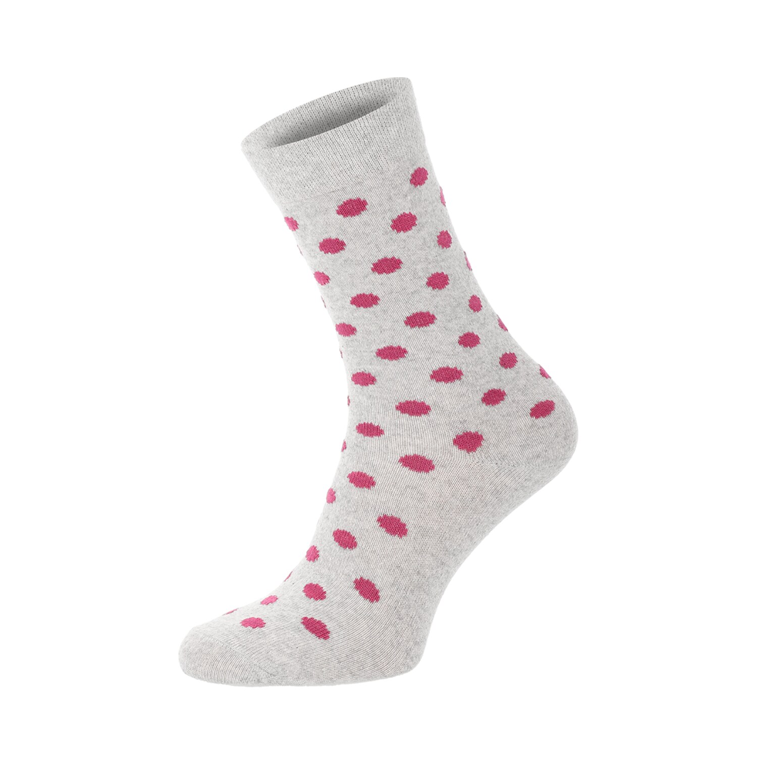 Chili Lifestyle Punkte Socken Damen 10 Paar Weichbund Baumwolle