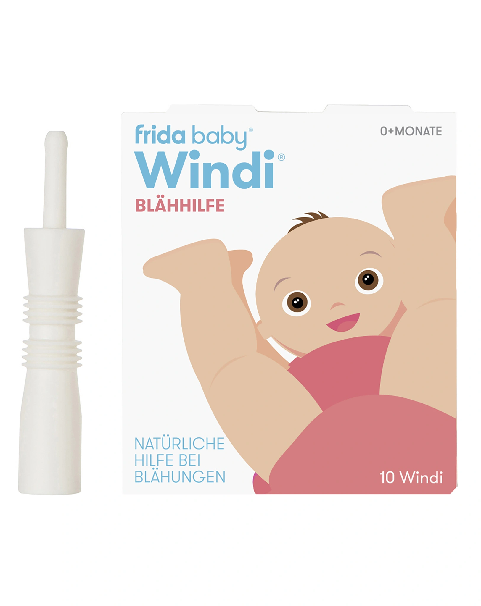 Blähungshilfe FRIDA BABY - WINDI in weiß