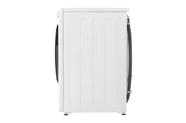 LG Serie R5 F4DR509SBW - Vaske-/ tørremaskine - bredde: 60 cm - dybde: 62 cm - højde: 85 cm - frontbetjening - 9 kg - 1400 rpm - hvid