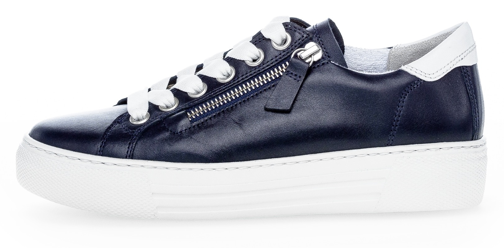 Gabor Plateausneaker »FLORENZ«  , Freizeitschuh, Halbschuh, Schnürschuh in bequemer Weite G = weit