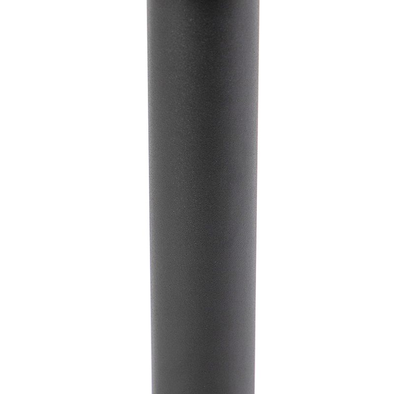 Buitenlamp zwart met grondpin en kabelmof 50cm IP44 - Gleam