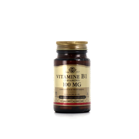 Solgar Vitamine B1 100mg - Système nerveux