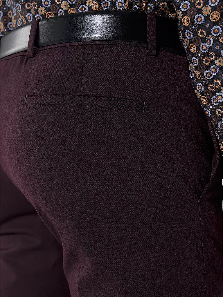 STRELLSON Anzughose Slim Fit MELWIN rot