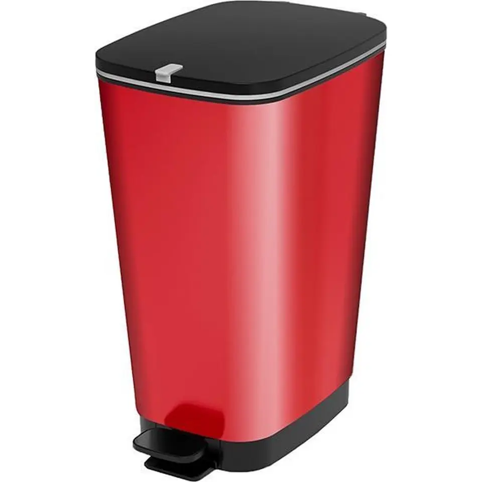 Kis Chic Bin Pedaalemmer - 50L - rood