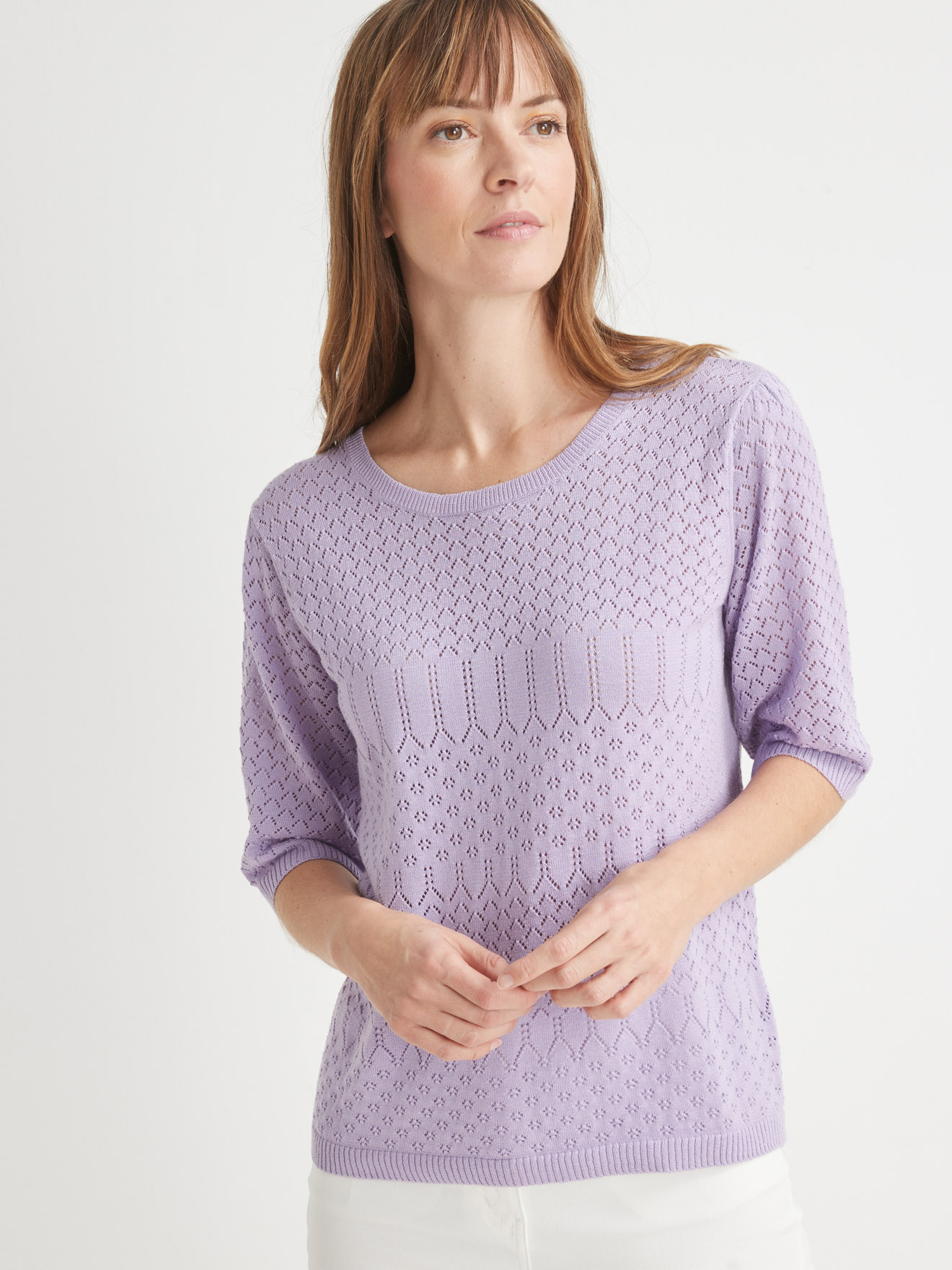 Pull manches au coude
