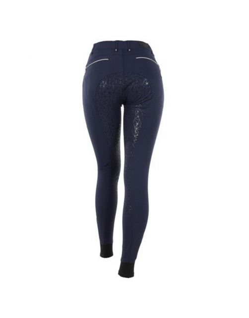 Br Rijbroek Brenn Dames Total Eclipse Donkerblauw - Ruiterkleding